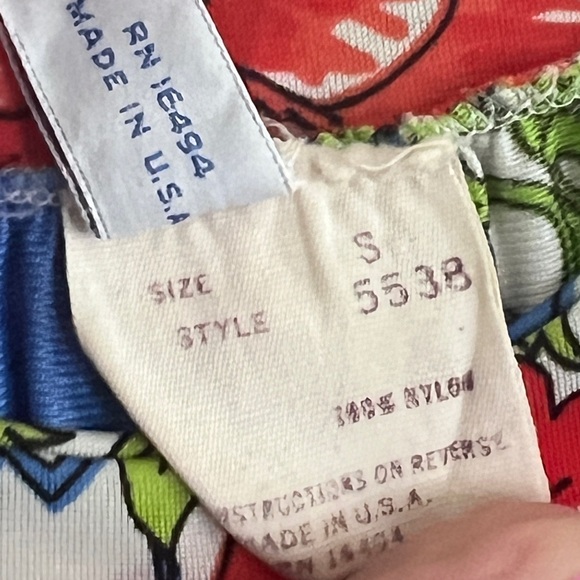 1960s Eduardo for Pucci Vintage Floral Shift Dress - Picture 7 of 9